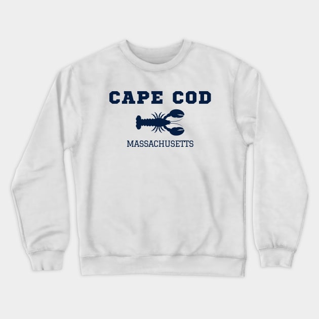 Cape Cod Classic Crewneck Sweatshirt by MEGAFUNNY UNLIMITED